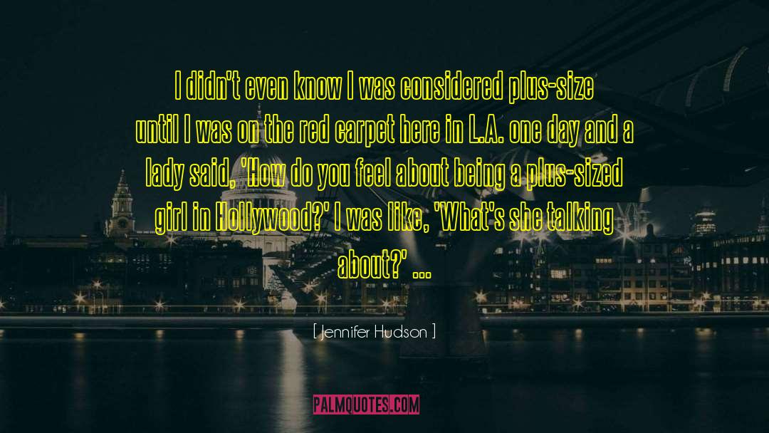 L A Confidential quotes by Jennifer Hudson