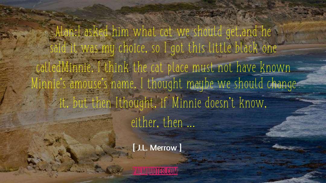 L Change The World quotes by J.L. Merrow