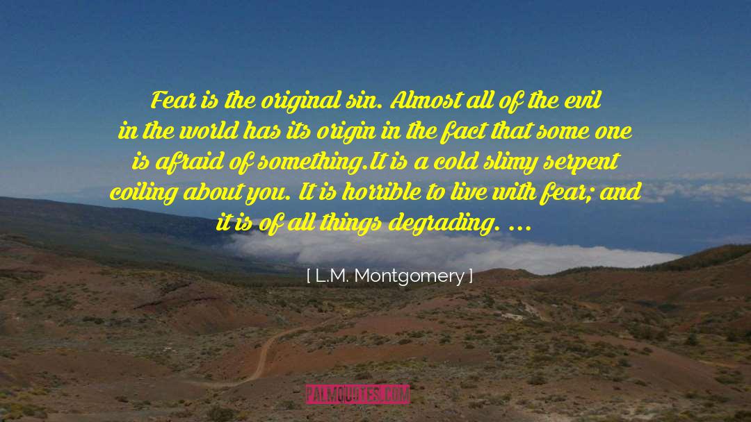 L M Browning quotes by L.M. Montgomery