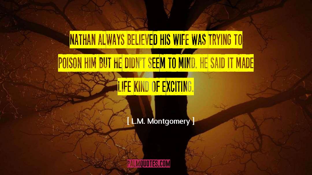 L M Montomery quotes by L.M. Montgomery