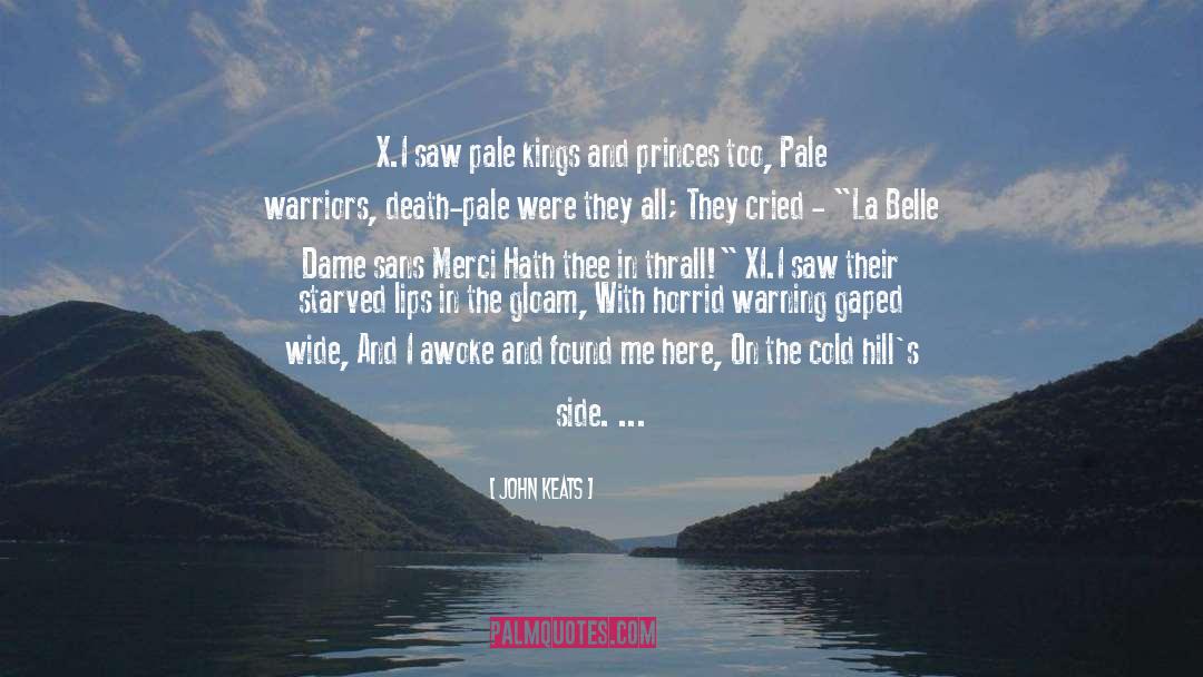 La Belle Dame Sans Merci quotes by John Keats