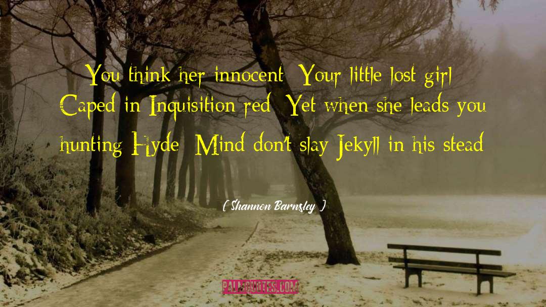 La Garenne Red quotes by Shannon Barnsley