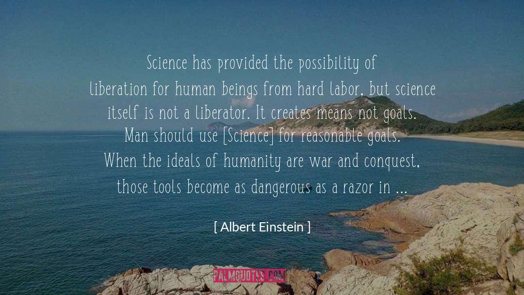 La Liberation quotes by Albert Einstein