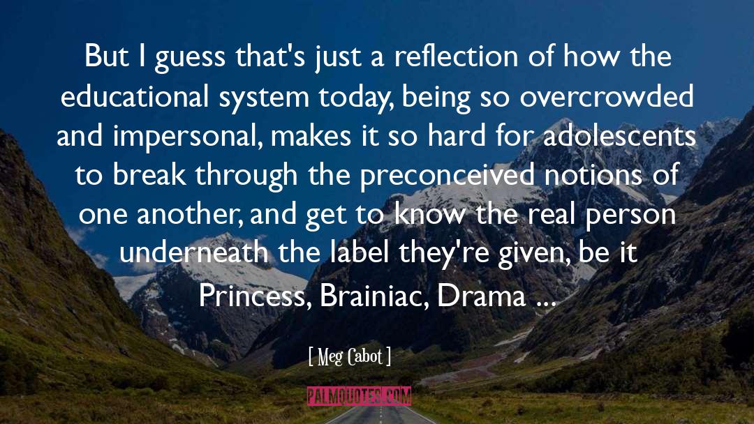 Label quotes by Meg Cabot