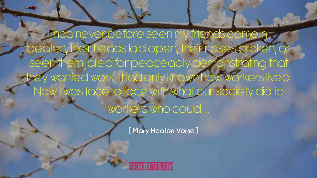 Labor Movement quotes by Mary Heaton Vorse