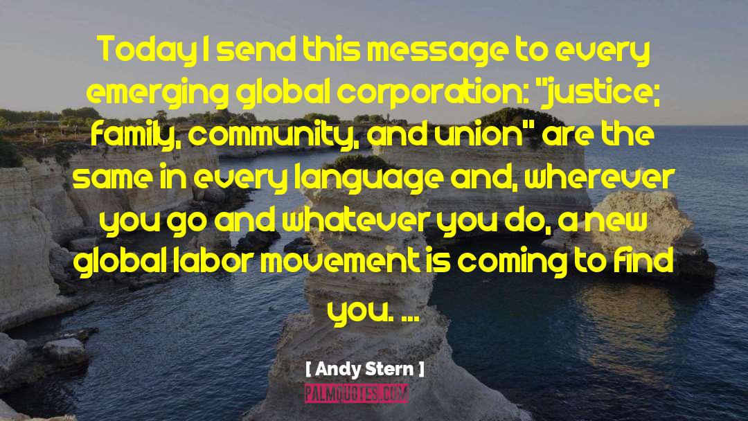 Labor Movement quotes by Andy Stern