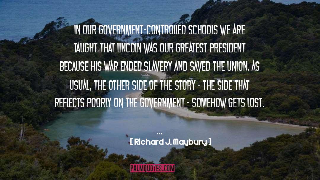 Labor Union quotes by Richard J. Maybury
