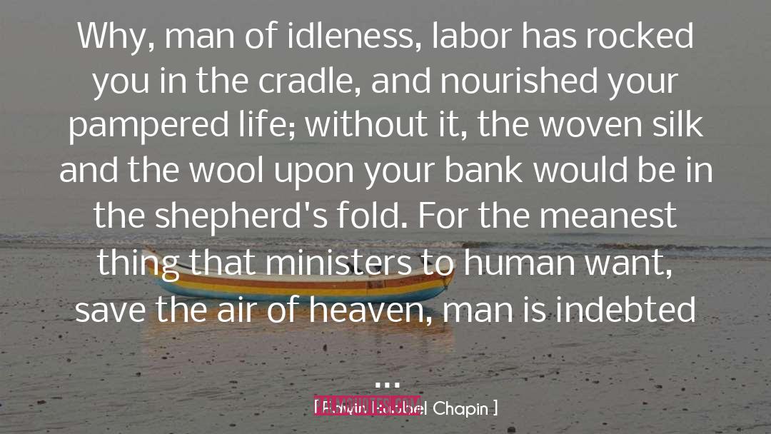 Labor Unions quotes by Edwin Hubbel Chapin