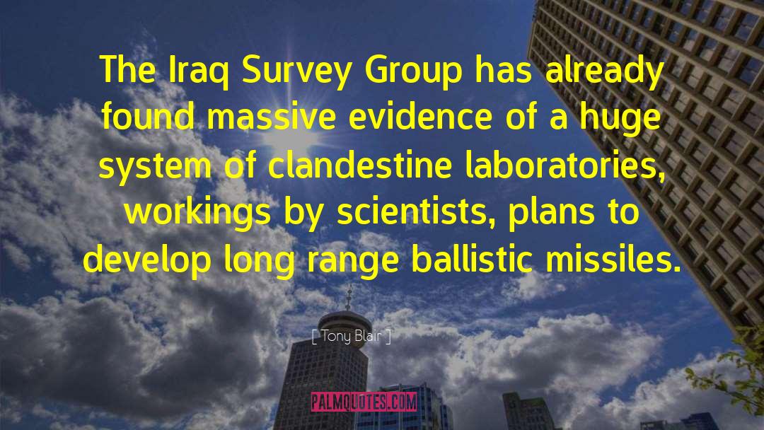 Laboratories quotes by Tony Blair