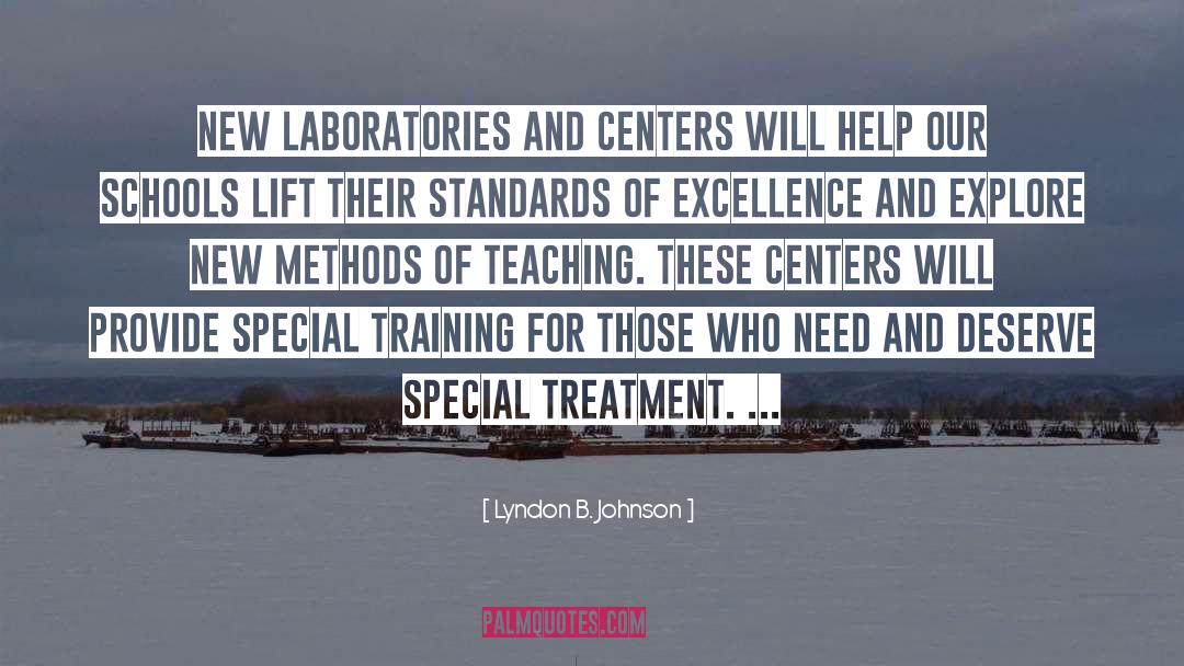 Laboratories quotes by Lyndon B. Johnson