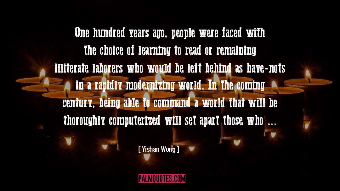 Laborers quotes by Yishan Wong