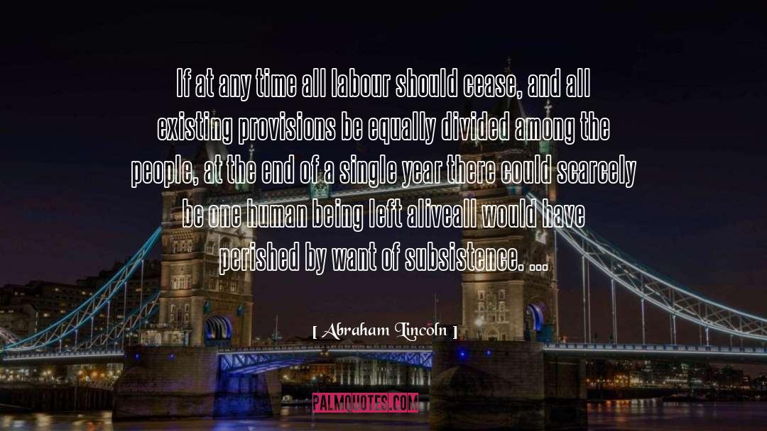 Labour Hard Work quotes by Abraham Lincoln