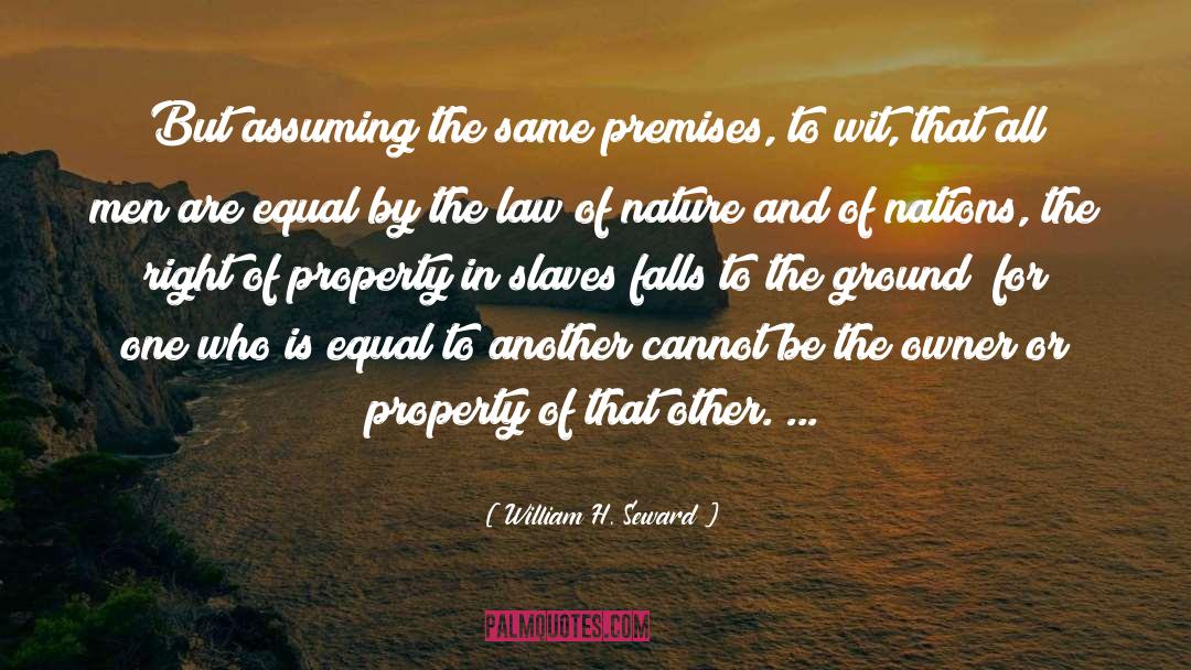 Labour Law quotes by William H. Seward