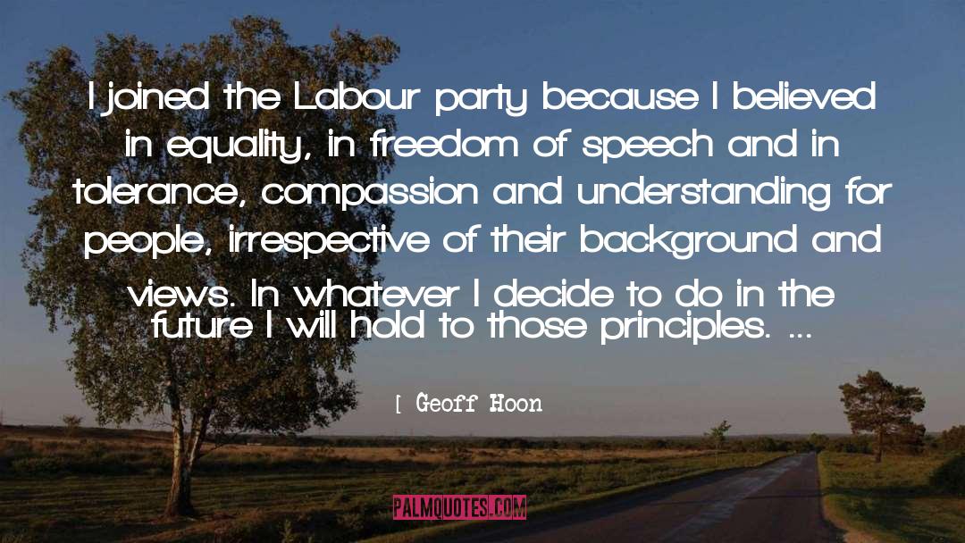Labour Party quotes by Geoff Hoon