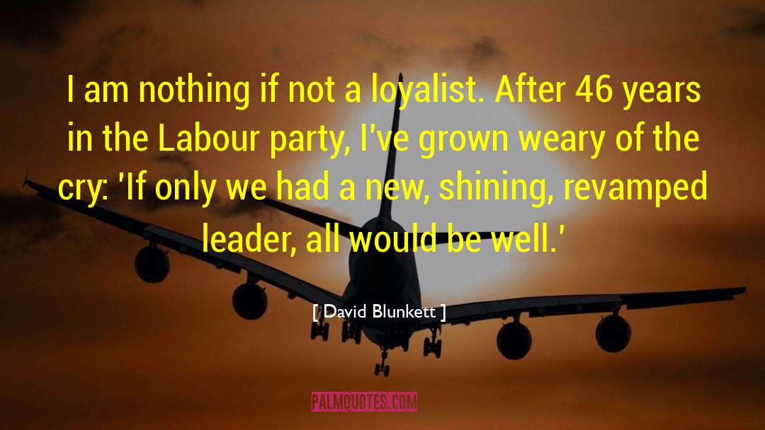 Labour Party quotes by David Blunkett