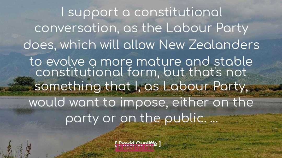 Labour Party Uk quotes by David Cunliffe