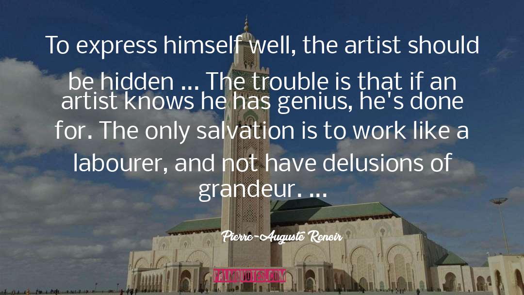 Labourer quotes by Pierre-Auguste Renoir