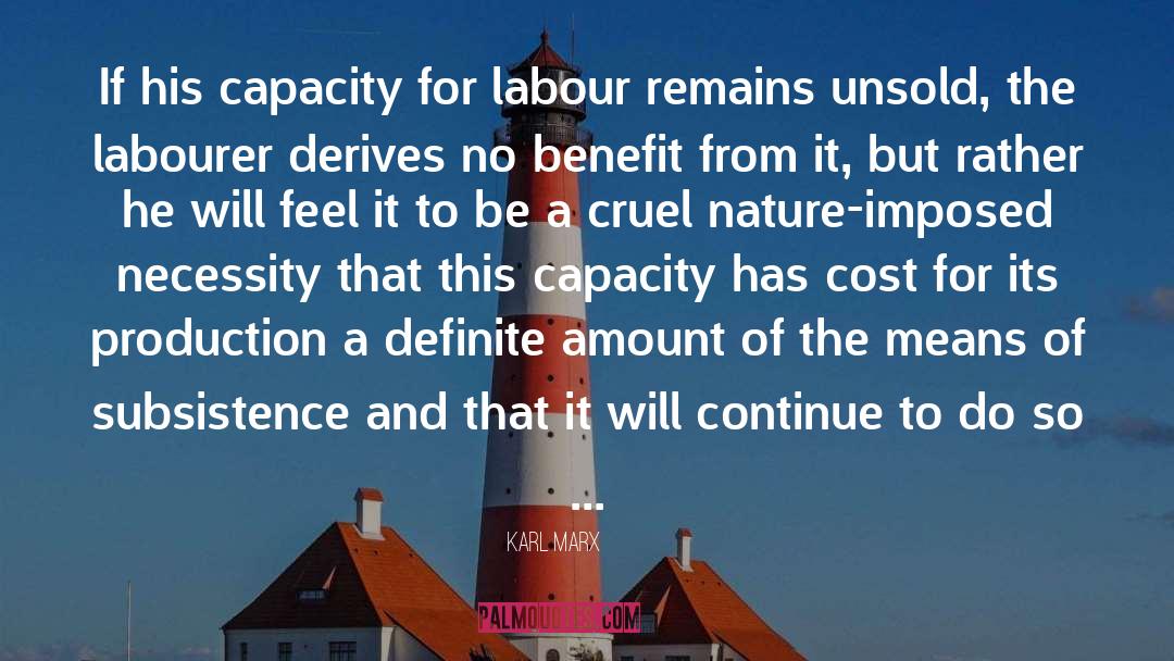 Labourer quotes by Karl Marx