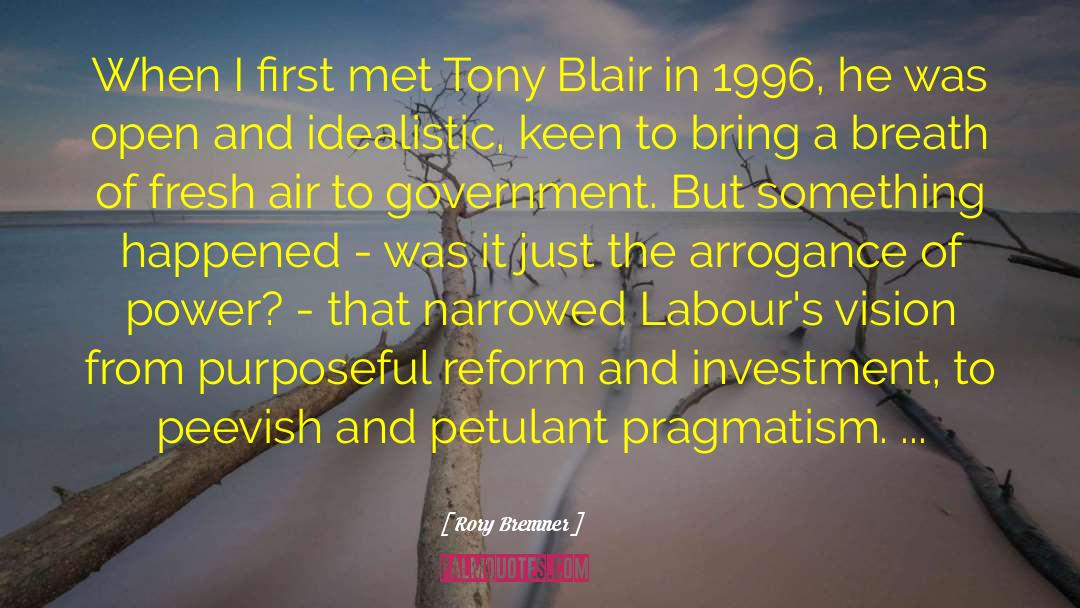 Labours quotes by Rory Bremner