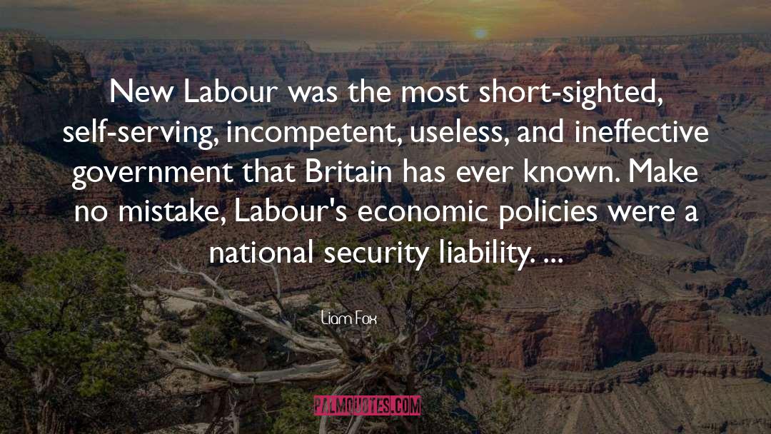 Labours quotes by Liam Fox