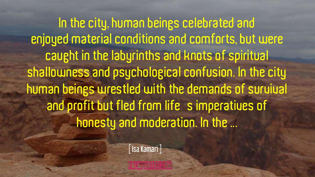 Labyrinths quotes by Isa Kamari