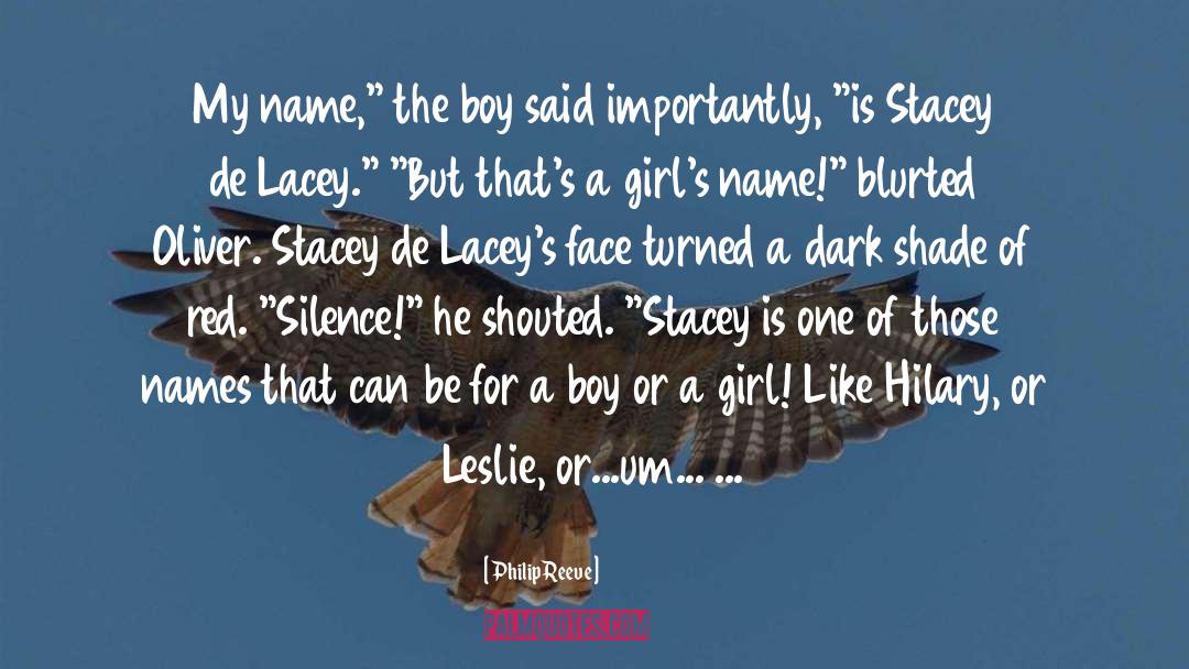 Lacey quotes by Philip Reeve