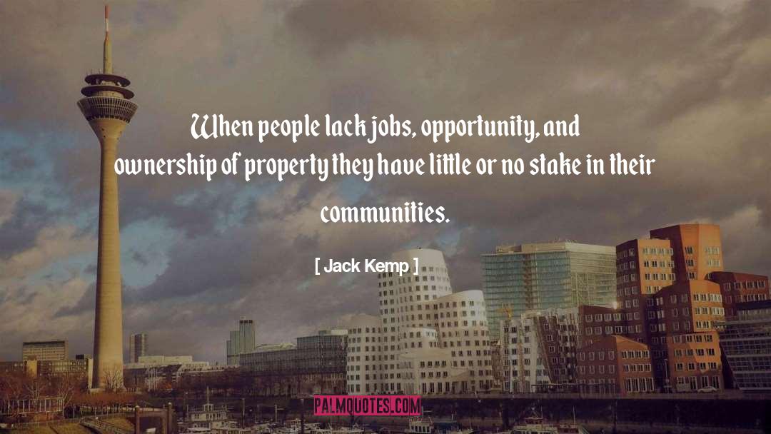 Lack Of Collectivism quotes by Jack Kemp