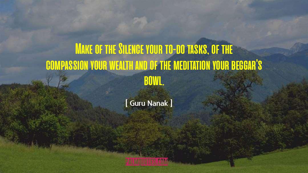 Lack Of Compassion quotes by Guru Nanak