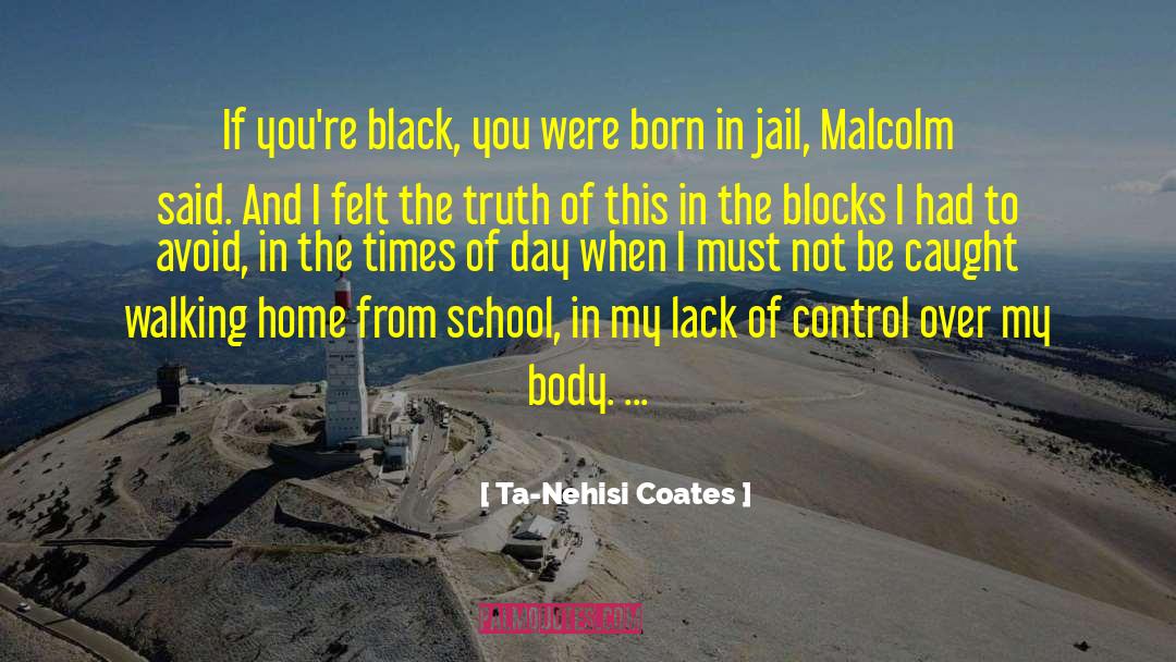 Lack Of Control quotes by Ta-Nehisi Coates