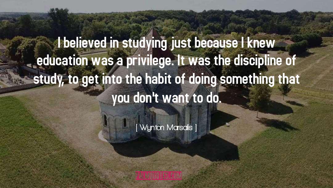 Lack Of Discipline quotes by Wynton Marsalis