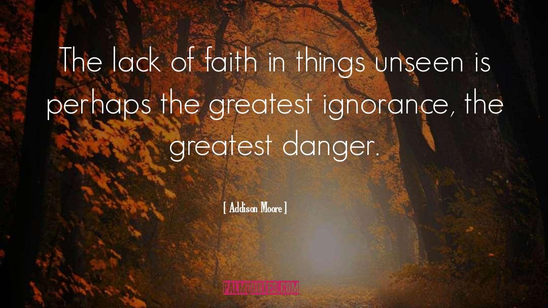 Lack Of Faith quotes by Addison Moore