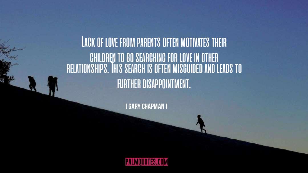 Lack Of Love quotes by Gary Chapman