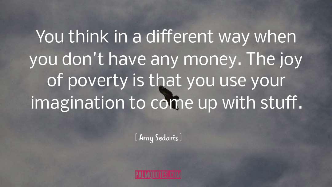 Lack Of Money quotes by Amy Sedaris