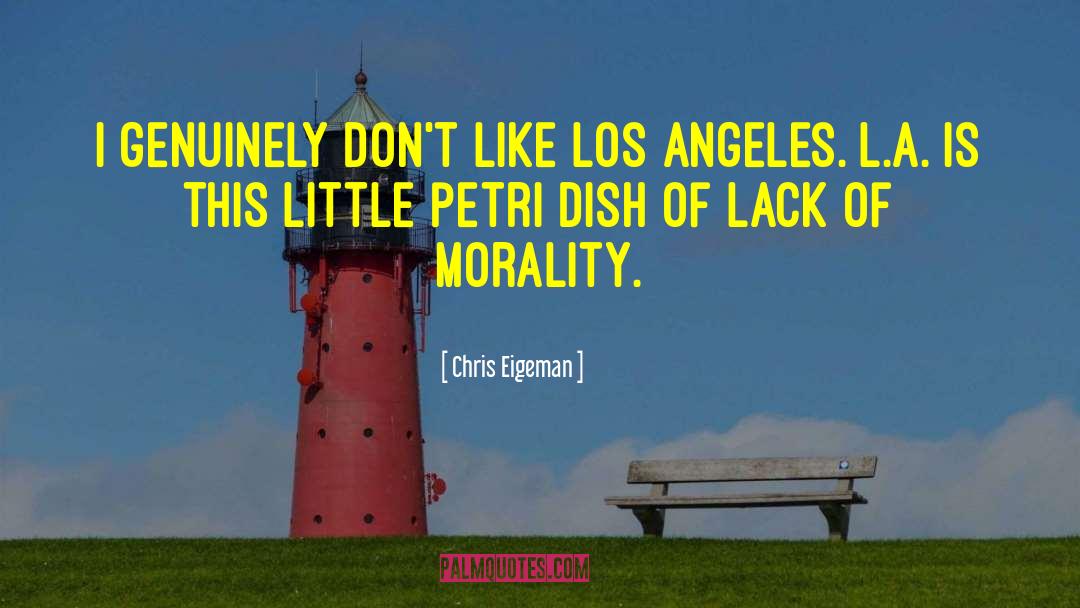 Lack Of Morality quotes by Chris Eigeman