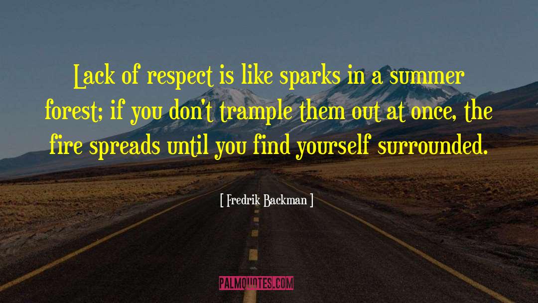 Lack Of Respect quotes by Fredrik Backman