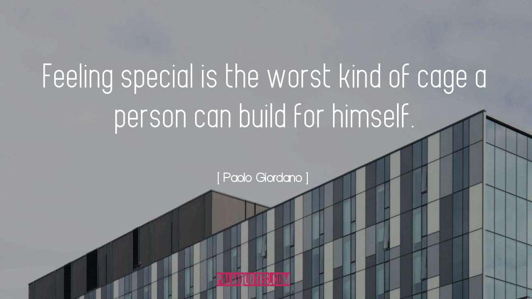 Lack Of Self Confidence quotes by Paolo Giordano