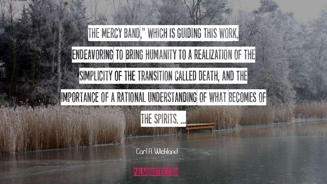 Lack Of Understanding quotes by Carl A. Wickland