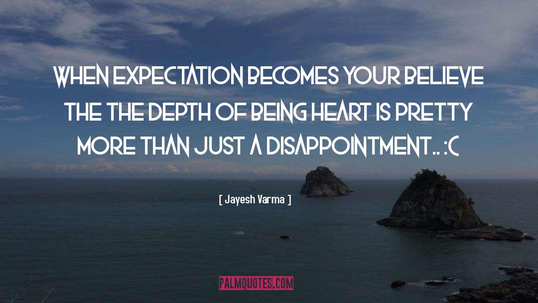 Lacking Depth quotes by Jayesh Varma
