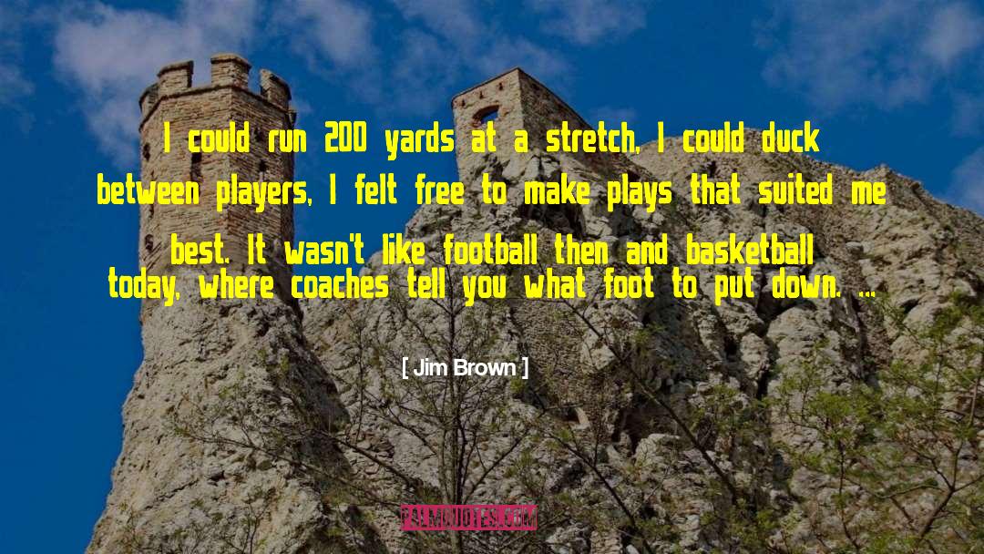 Lacrosse quotes by Jim Brown