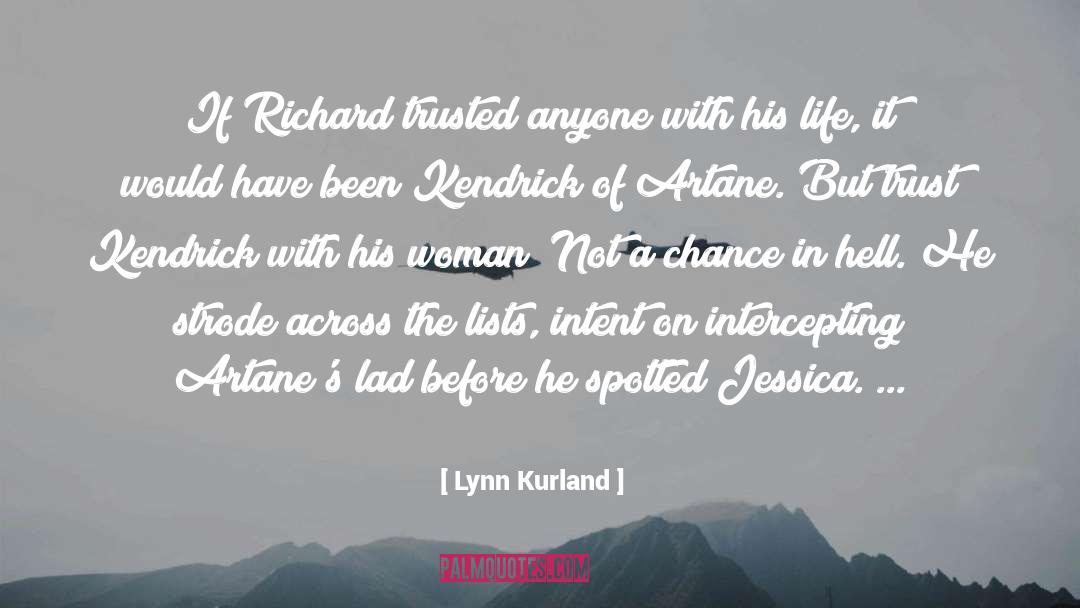 Lad quotes by Lynn Kurland