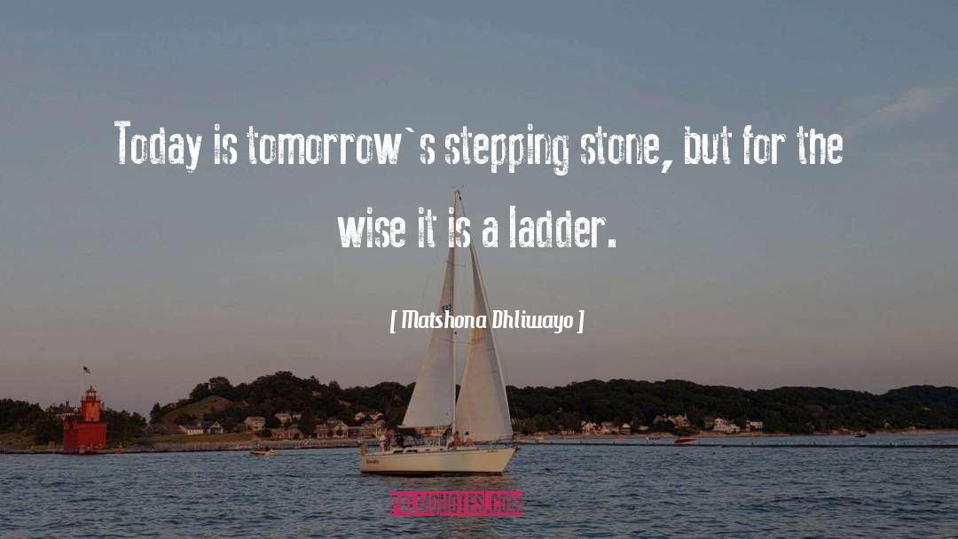 Ladder Climb quotes by Matshona Dhliwayo