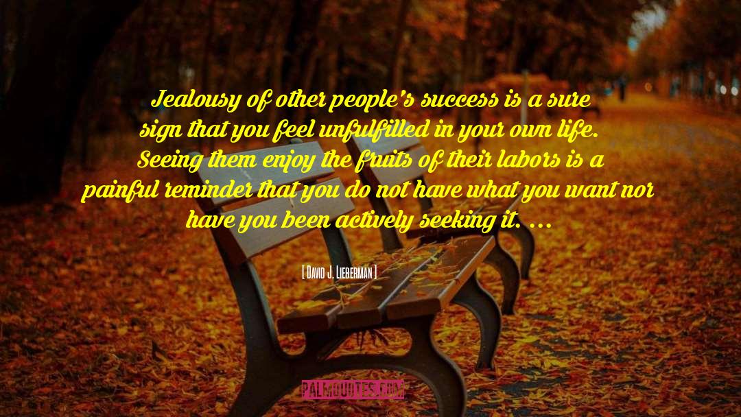 Ladder Of Success quotes by David J. Lieberman