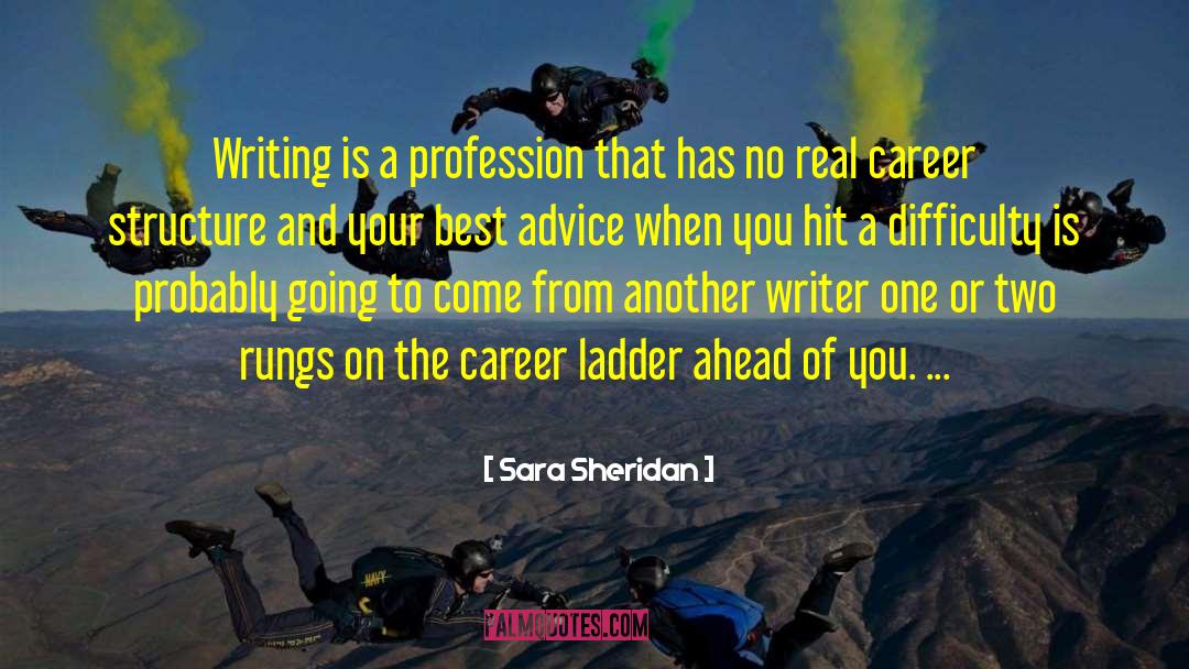 Ladder quotes by Sara Sheridan