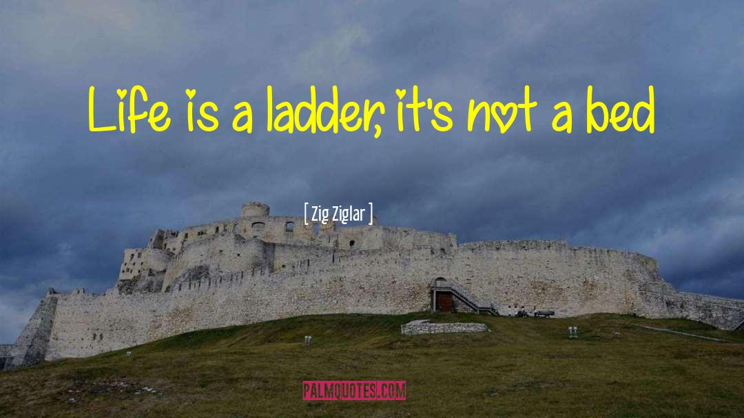 Ladder quotes by Zig Ziglar