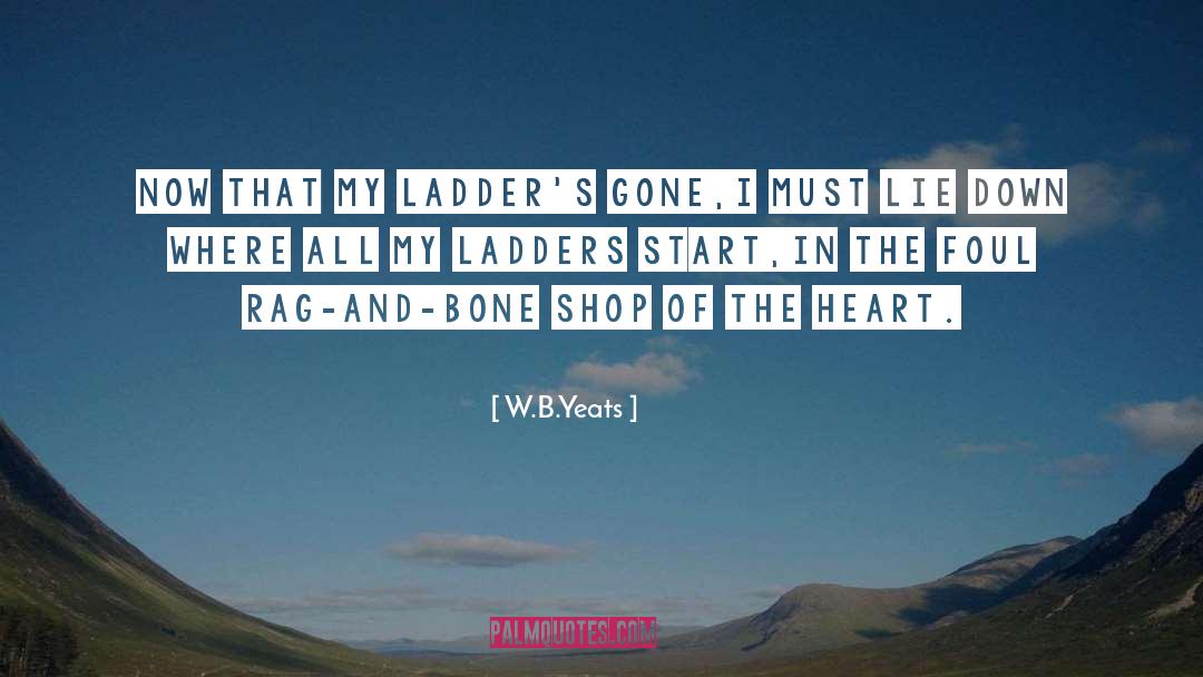 Ladders quotes by W.B.Yeats