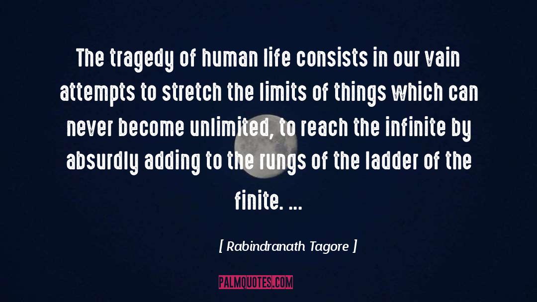 Ladders quotes by Rabindranath Tagore