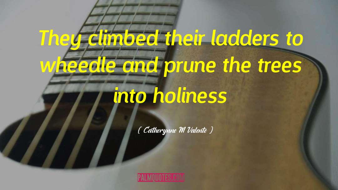 Ladders quotes by Catherynne M Valente