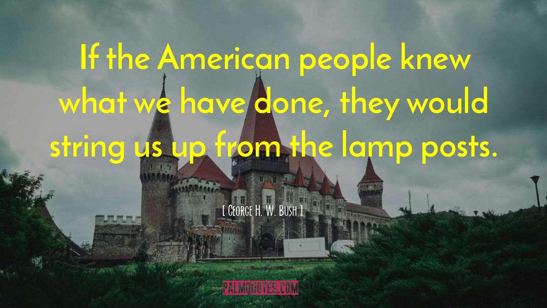 Ladens Lamp quotes by George H. W. Bush