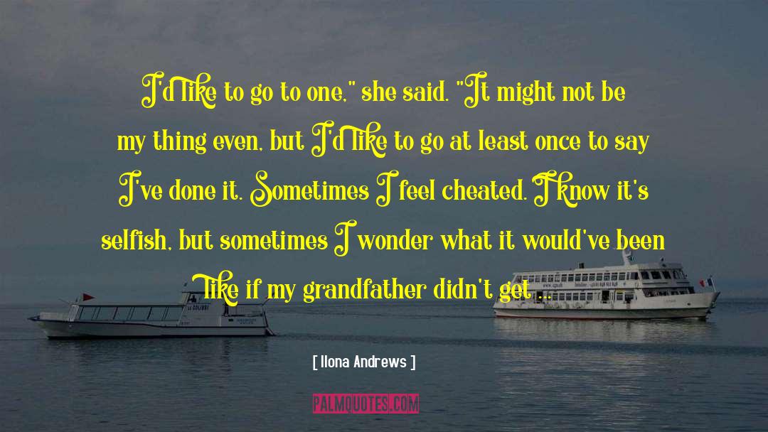 Ladies And Gangsters quotes by Ilona Andrews