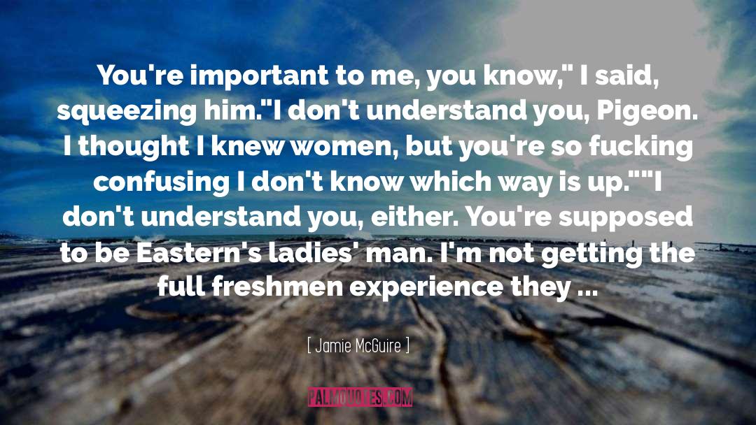 Ladies Man quotes by Jamie McGuire